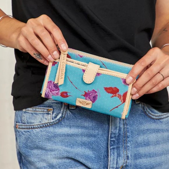 NWT New Consuela Mimi Slim Wallet Compact Retired Rare